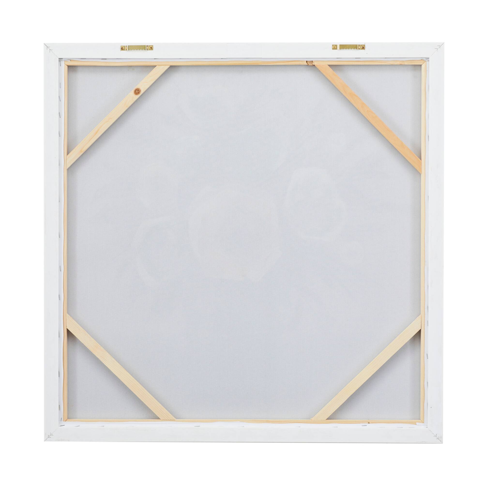 Multi Polystone French Country Framed Wall Art, 32" x 32" x 2"